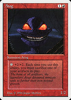 Magic the Gathering Card - Atog - MTG Circle