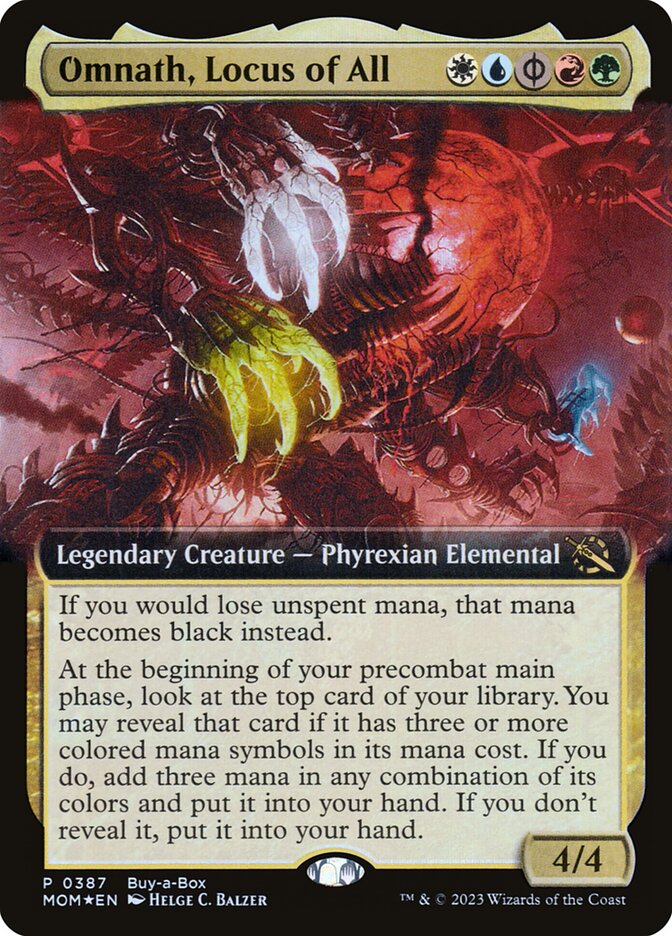 Magic the Gathering Card - Omnath, Locus of All - MTG Circle