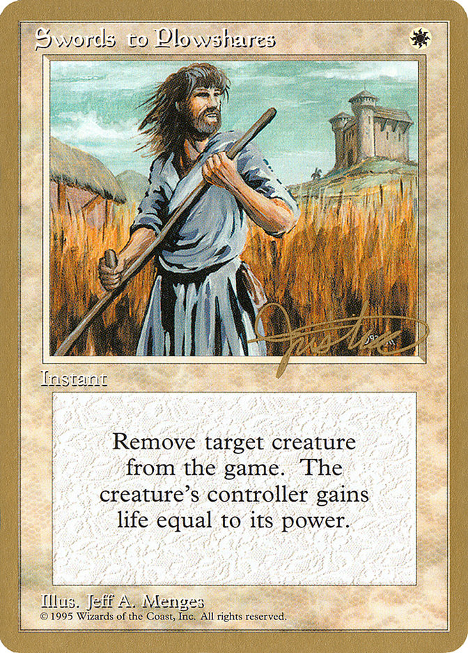 Magic the Gathering Card - Swords to Plowshares - MTG Circle