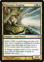 Magic the Gathering Card - Plaxcaster Frogling - MTG Circle