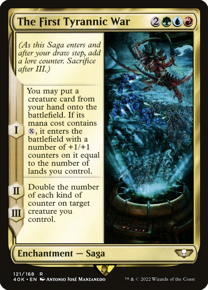 Magic the Gathering Card - The First Tyrannic War - MTG Circle