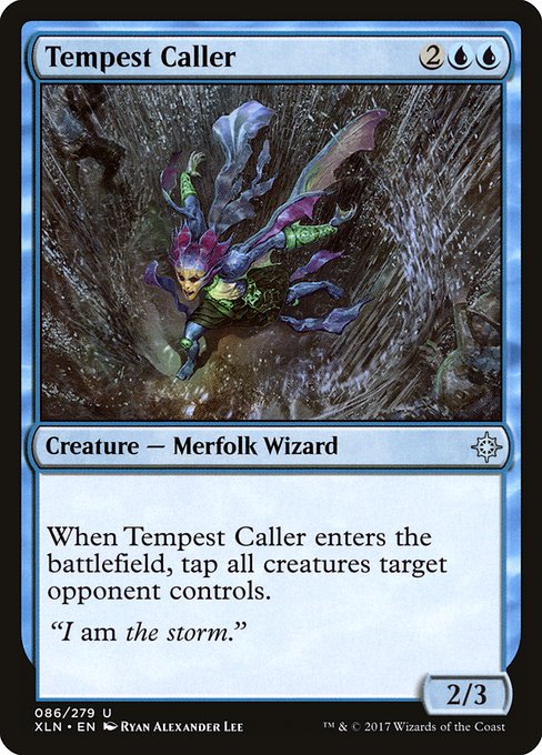 Magic the Gathering Card - Tempest Caller - MTG Circle