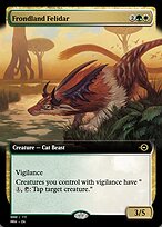 Magic the Gathering Card - Frondland Felidar - MTG Circle