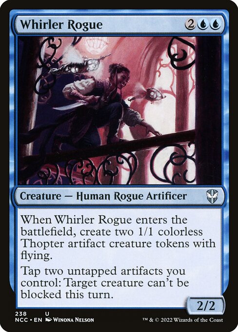 Magic the Gathering Card - Whirler Rogue - MTG Circle