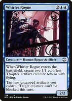 Magic the Gathering Card - Whirler Rogue - MTG Circle