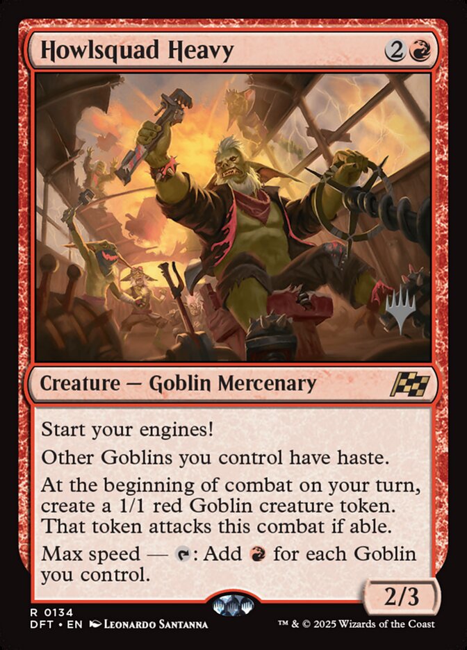 Magic the Gathering Card - Howlsquad Heavy - MTG Circle
