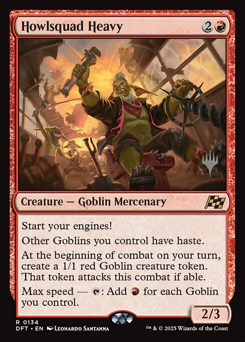 Magic the Gathering Card - Howlsquad Heavy - MTG Circle