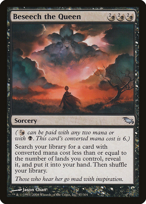 Magic the Gathering Card - Beseech the Queen - MTG Circle