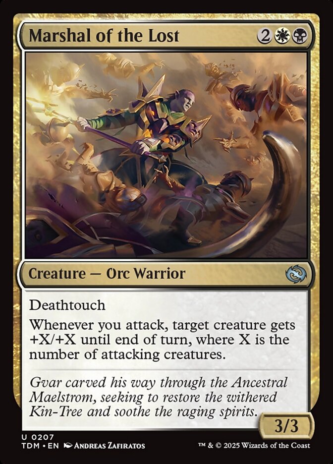 Magic the Gathering Card - Marshal of the Lost - MTG Circle