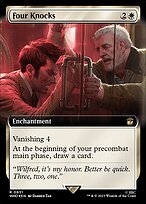 Magic the Gathering Card - Four Knocks - MTG Circle