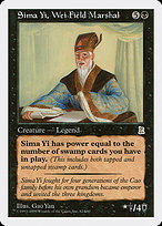 Magic the Gathering Card - Sima Yi, Wei Field Marshal - MTG Circle