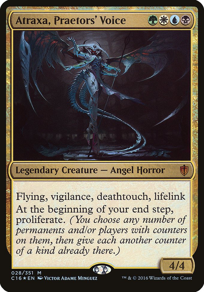 Magic the Gathering Card - Atraxa, Praetors' Voice - MTG Circle