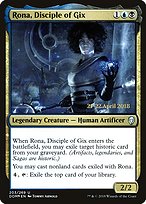Magic the Gathering Card - Rona, Disciple of Gix - MTG Circle