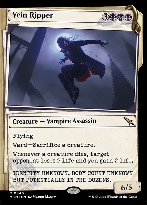 Magic the Gathering Card - Vein Ripper - MTG Circle
