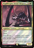 Magic the Gathering Card - Deathleaper, Terror Weapon - MTG Circle