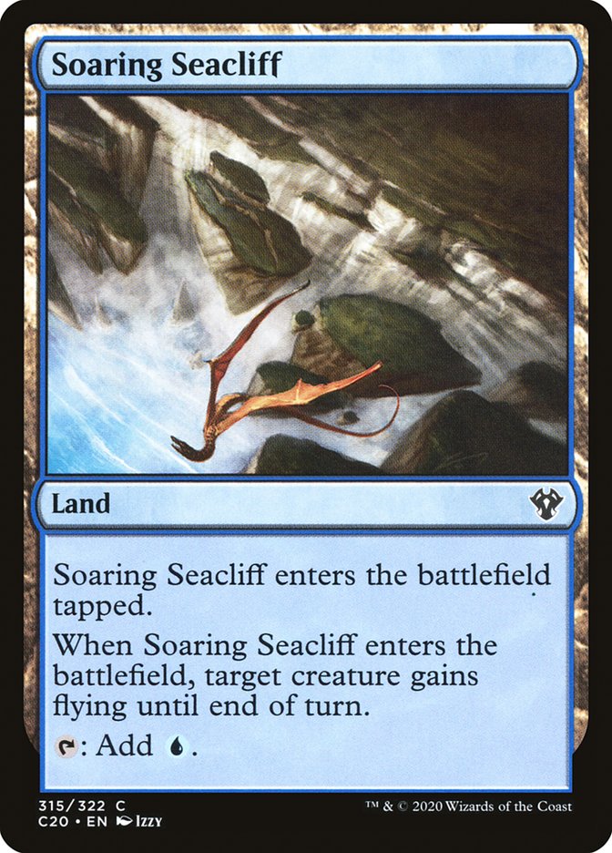 Magic the Gathering Card - Soaring Seacliff - MTG Circle