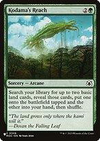 Magic the Gathering Card - Kodama's Reach - MTG Circle