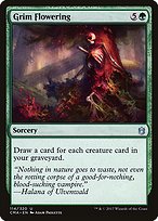 Magic the Gathering Card - Grim Flowering - MTG Circle