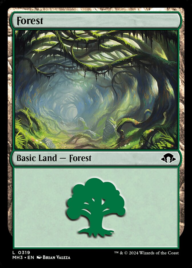 Magic the Gathering Card - Forest - MTG Circle