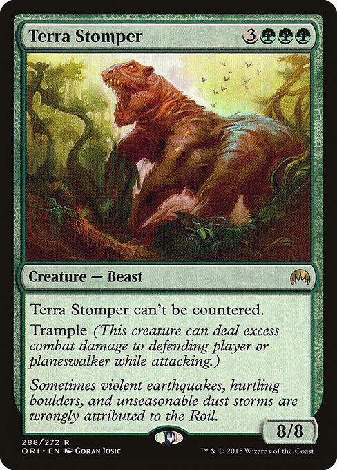 Magic the Gathering Card - Terra Stomper - MTG Circle