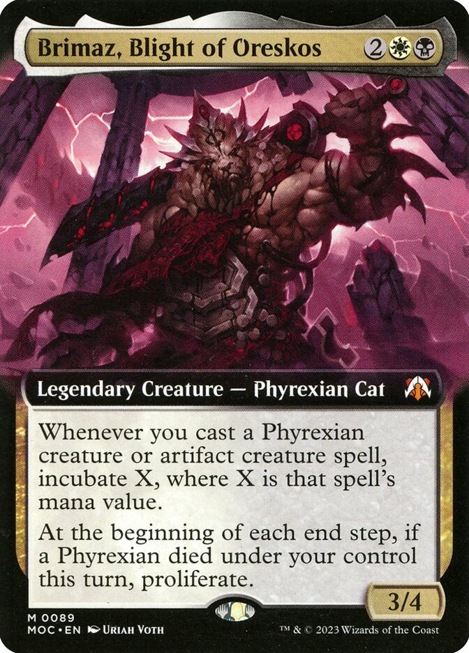 Magic the Gathering Card - Brimaz, Blight of Oreskos - MTG Circle