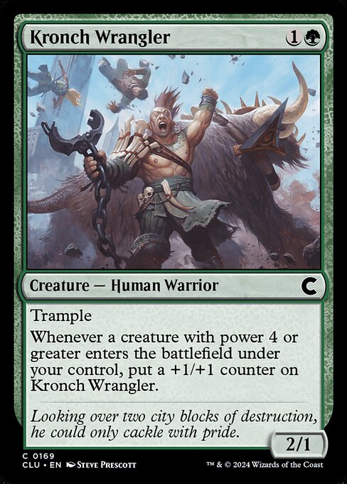 Magic the Gathering Card - Kronch Wrangler - MTG Circle