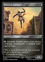 Magic the Gathering Card - Assassin Initiate - MTG Circle