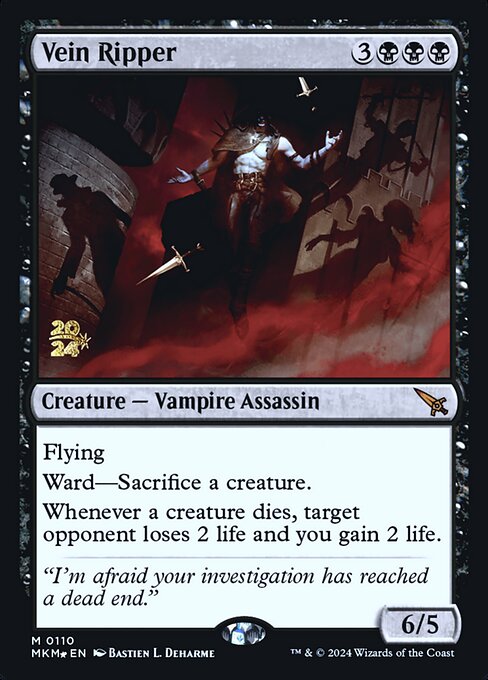 Magic the Gathering Card - Vein Ripper - MTG Circle