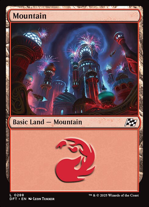 Magic the Gathering Card - Mountain - MTG Circle