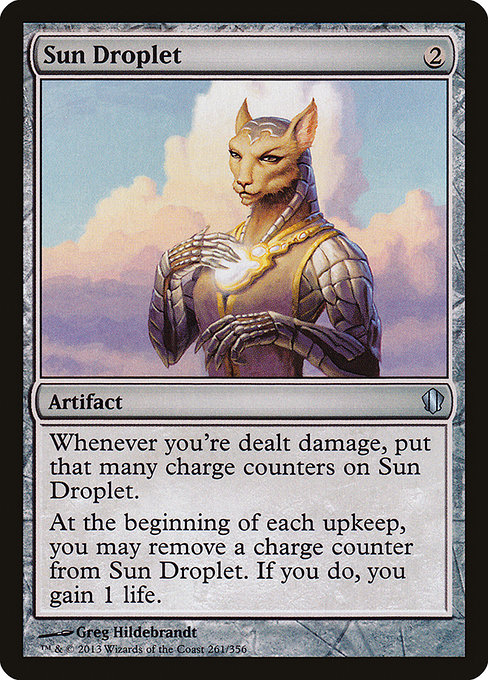 Magic the Gathering Card - Sun Droplet - MTG Circle