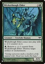 Magic the Gathering Card - Wickerbough Elder - MTG Circle