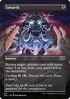 Magic the Gathering Card - Unearth - MTG Circle