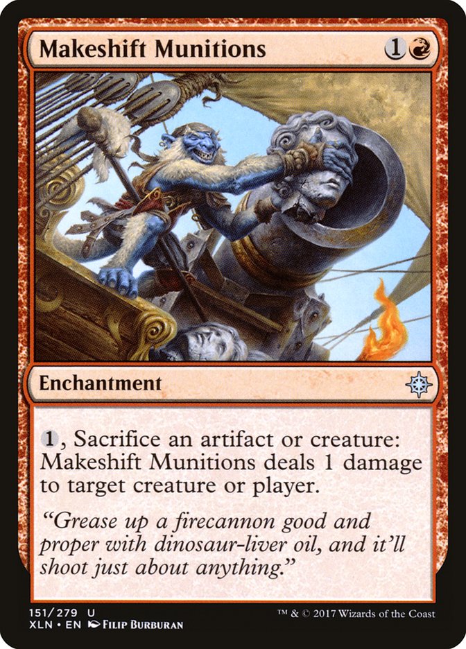 Magic the Gathering Card - Makeshift Munitions - MTG Circle