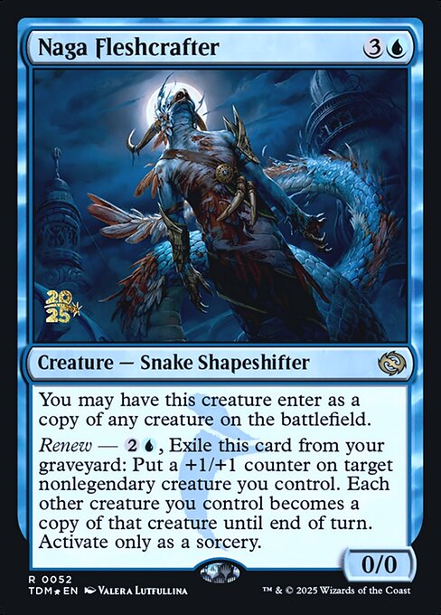 Magic the Gathering Card - Naga Fleshcrafter - MTG Circle