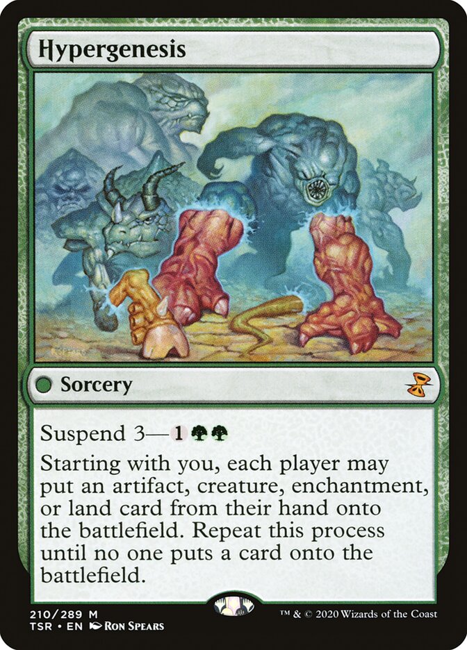 Magic the Gathering Card - Hypergenesis - MTG Circle
