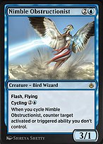 Magic the Gathering Card - Nimble Obstructionist - MTG Circle