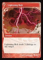 Magic the Gathering Card - Lightning Bolt - MTG Circle