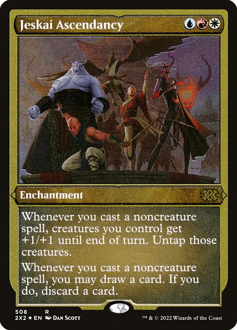 Magic the Gathering Card - Jeskai Ascendancy - MTG Circle