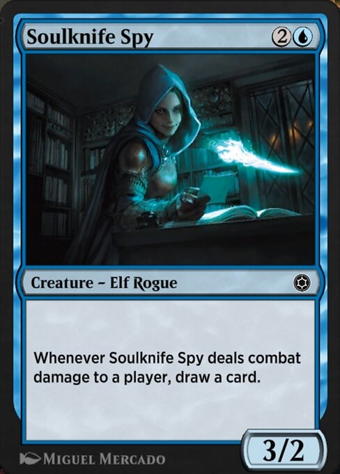 Magic the Gathering Card - Soulknife Spy - MTG Circle