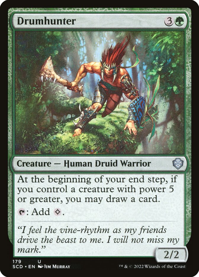 Magic the Gathering Card - Drumhunter - MTG Circle