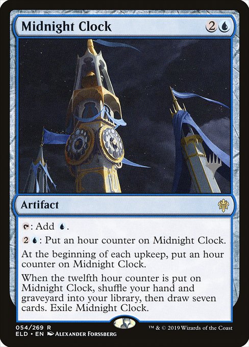 Magic the Gathering Card - Midnight Clock - MTG Circle