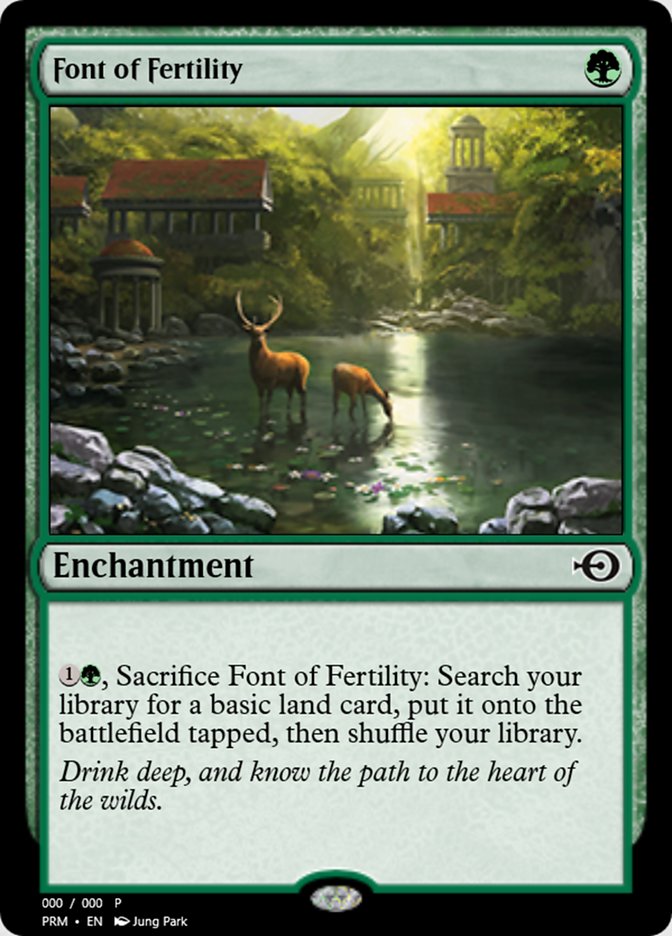 Magic the Gathering Card - Font of Fertility - MTG Circle