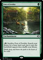 Magic the Gathering Card - Font of Fertility - MTG Circle