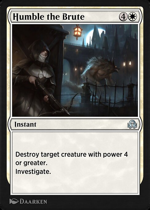 Magic the Gathering Card - Humble the Brute - MTG Circle