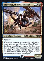 Magic the Gathering Card - Breeches, the Blastmaker - MTG Circle