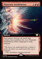 Magic the Gathering Card - Planetary Annihilation - MTG Circle