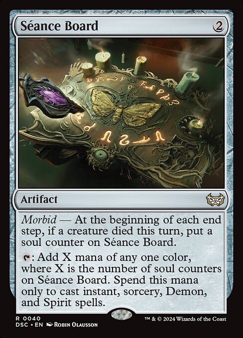Magic the Gathering Card - Séance Board - MTG Circle