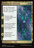 Magic the Gathering Card - Binding the Old Gods - MTG Circle