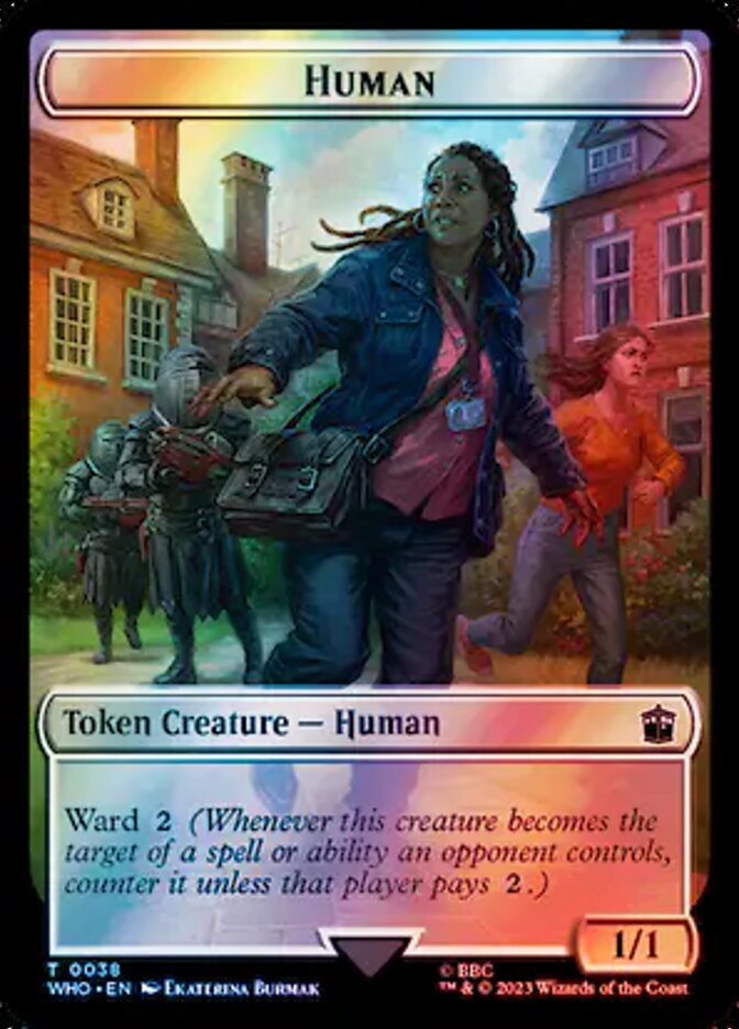 Magic the Gathering Card - Human - MTG Circle