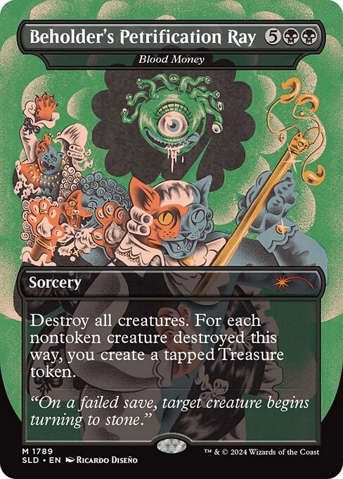 Magic the Gathering Card - Blood Money - MTG Circle